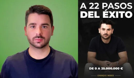 Enrique Moris, autor de «A 22 pasos del éxito», caso de éxito de Piquer Editorial